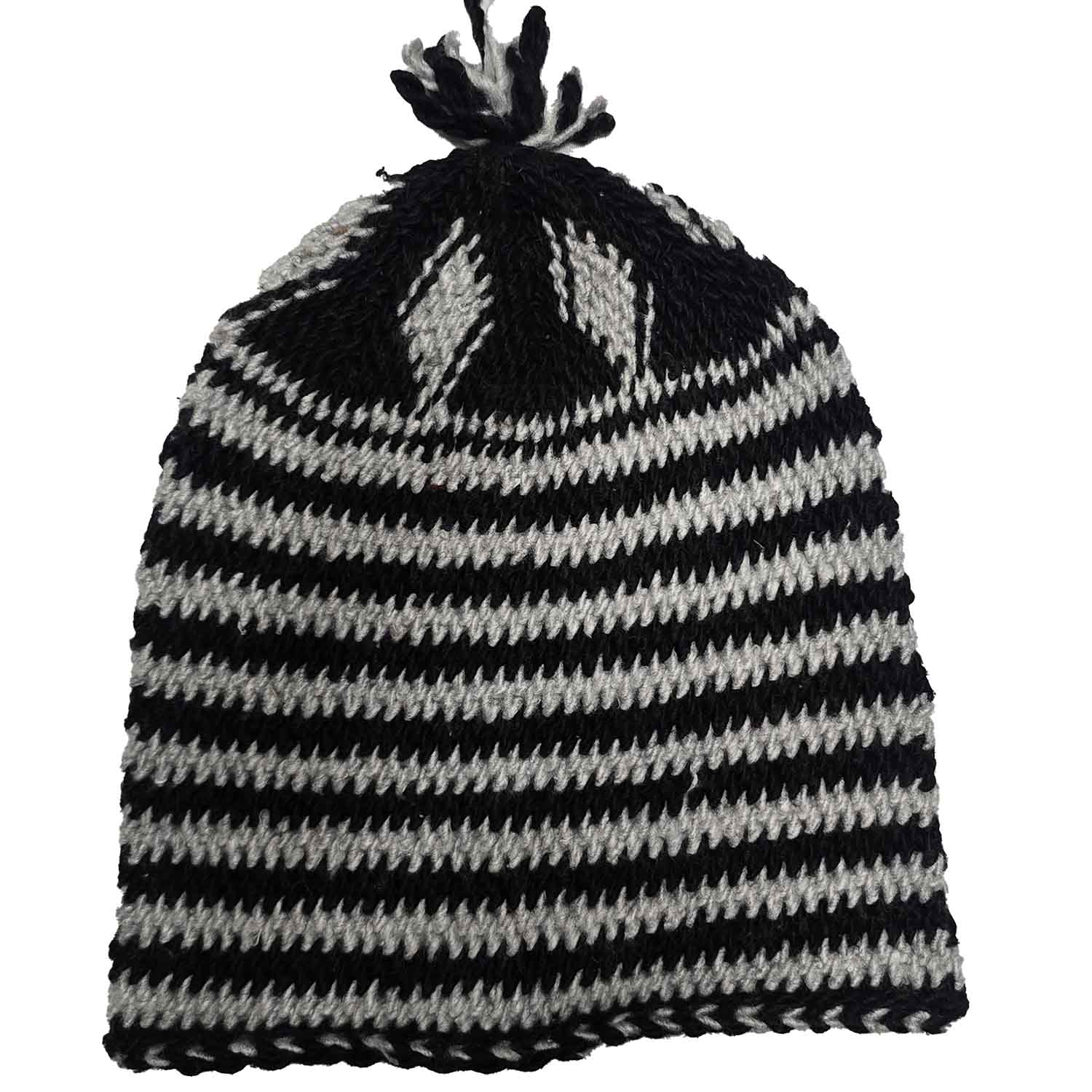 Unisex Winter Bunt Beanie Marokkanisch 100% Handgestrickt Wolle Mützen - Bild 2 von 9