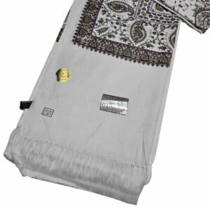 #1 Beautiful Quality Kashmiri Embroidered Shawl Parna Chadar 80x 42 (4)