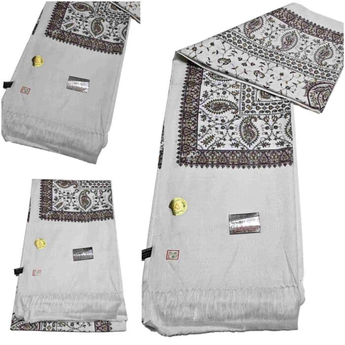 #1 Beautiful Quality Kashmiri Embroidered Shawl Parna Chadar 80x 42 (5)