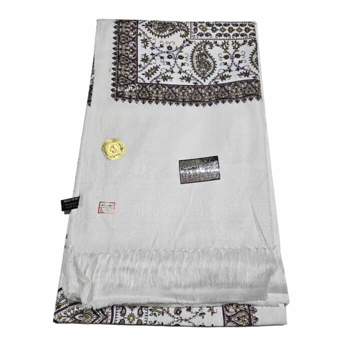 #1 Beautiful Quality Kashmiri Embroidered Shawl Parna Chadar 80x 42 (6)
