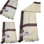 #10 Beautiful Quality Kashmiri Embroidered Shawl Parna Chadar 80x 42 (1)
