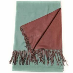 100% Cashmere Scarf Unisex Reversible Shawl Wrap Stole Long Scarves (32)