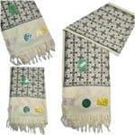 #2 Beautiful Quality Kashmiri Embroidered Shawl Parna Chadar 80x 42 (1)