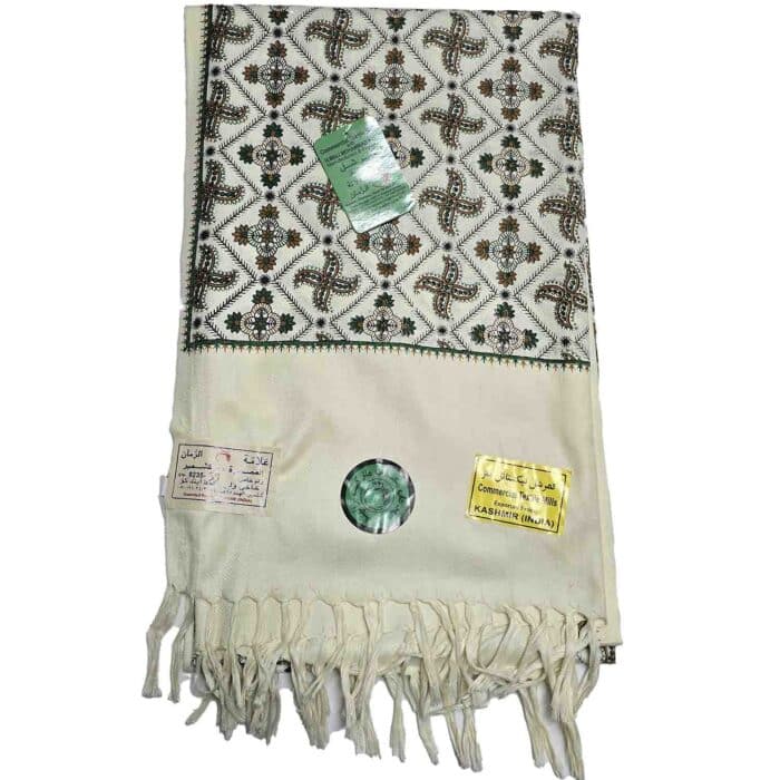 #2 Beautiful Quality Kashmiri Embroidered Shawl Parna Chadar 80x 42 (2)