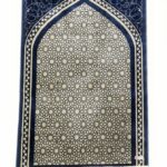 Extremely beautiful islamic Prayer Mat janamaz musalla soft High Quality 835g