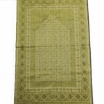 Thick & Soft Olive Green Islamic Prayer Mat 1120g