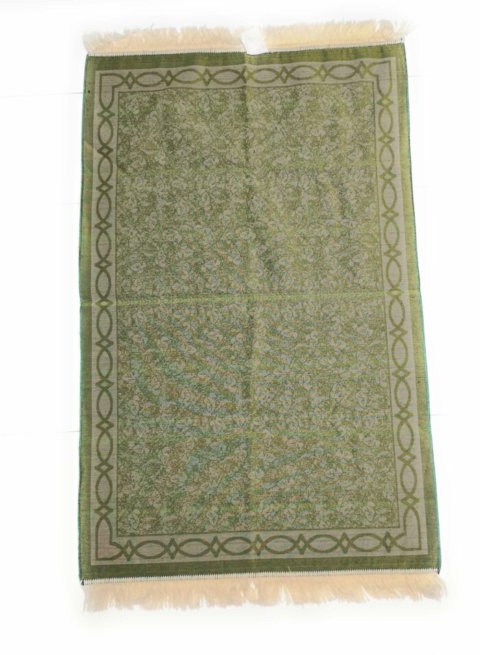 High Quality Turquoise Islamic Prayer Mat 860g