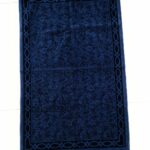 High Quality Navy Blue Islamic Prayer Mat 860g