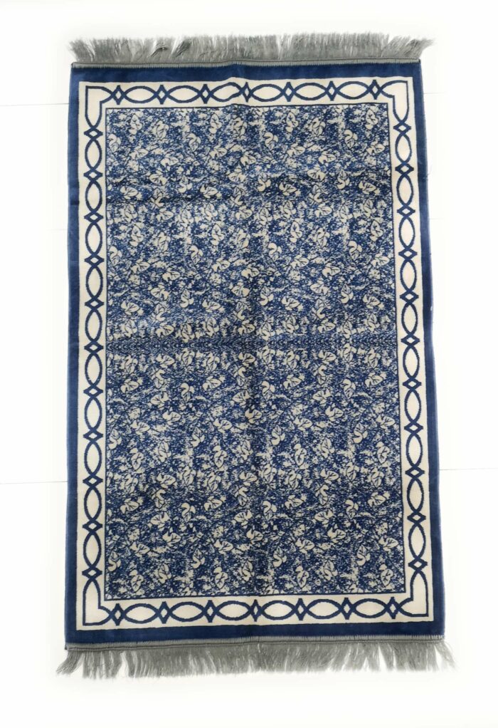 High Quality Light Blue Islamic Prayer Mat 860g