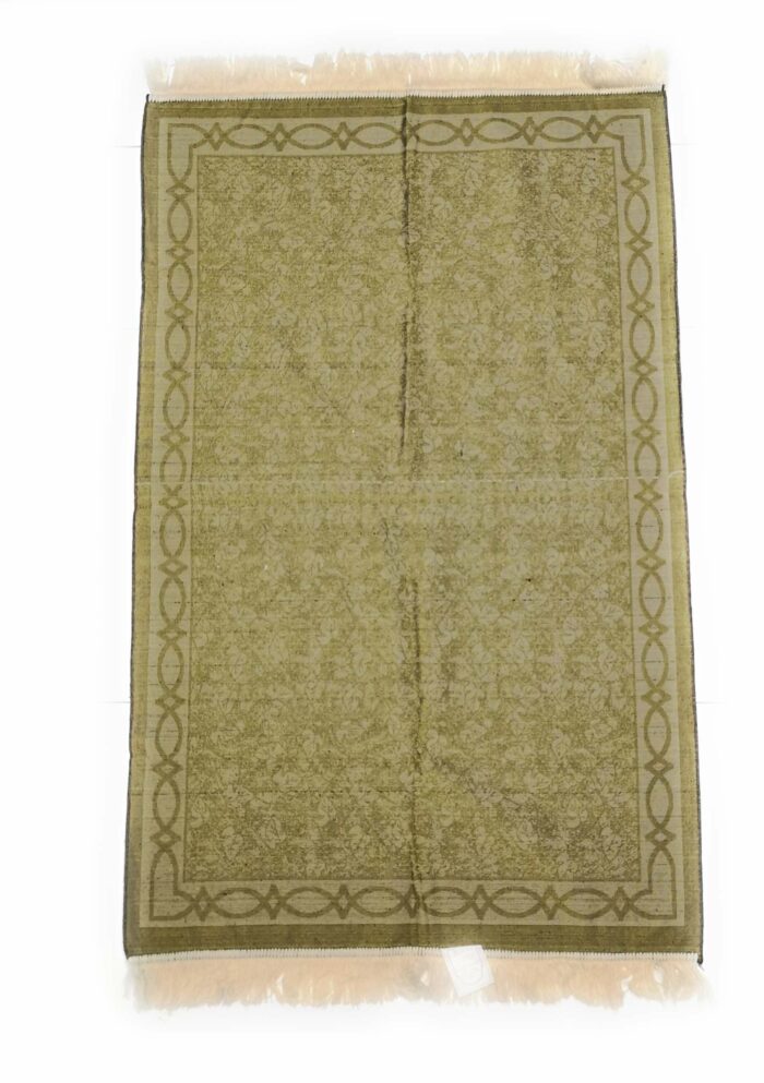 High Quality Olive Green Islamic Prayer Mat 860g