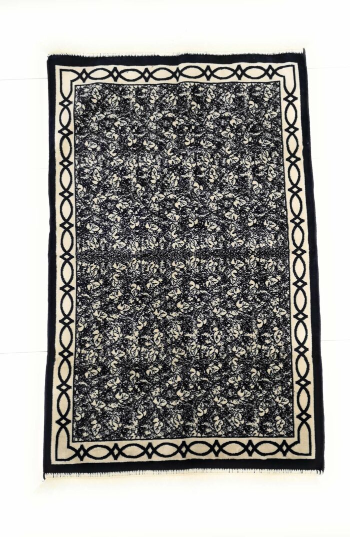 High Quality Dark Blue Islamic Prayer Mat 860g