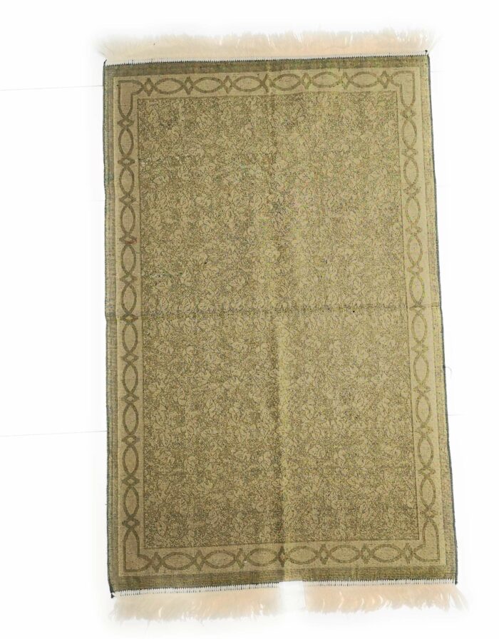 High Quality Dark Green Islamic Prayer Mat 860g