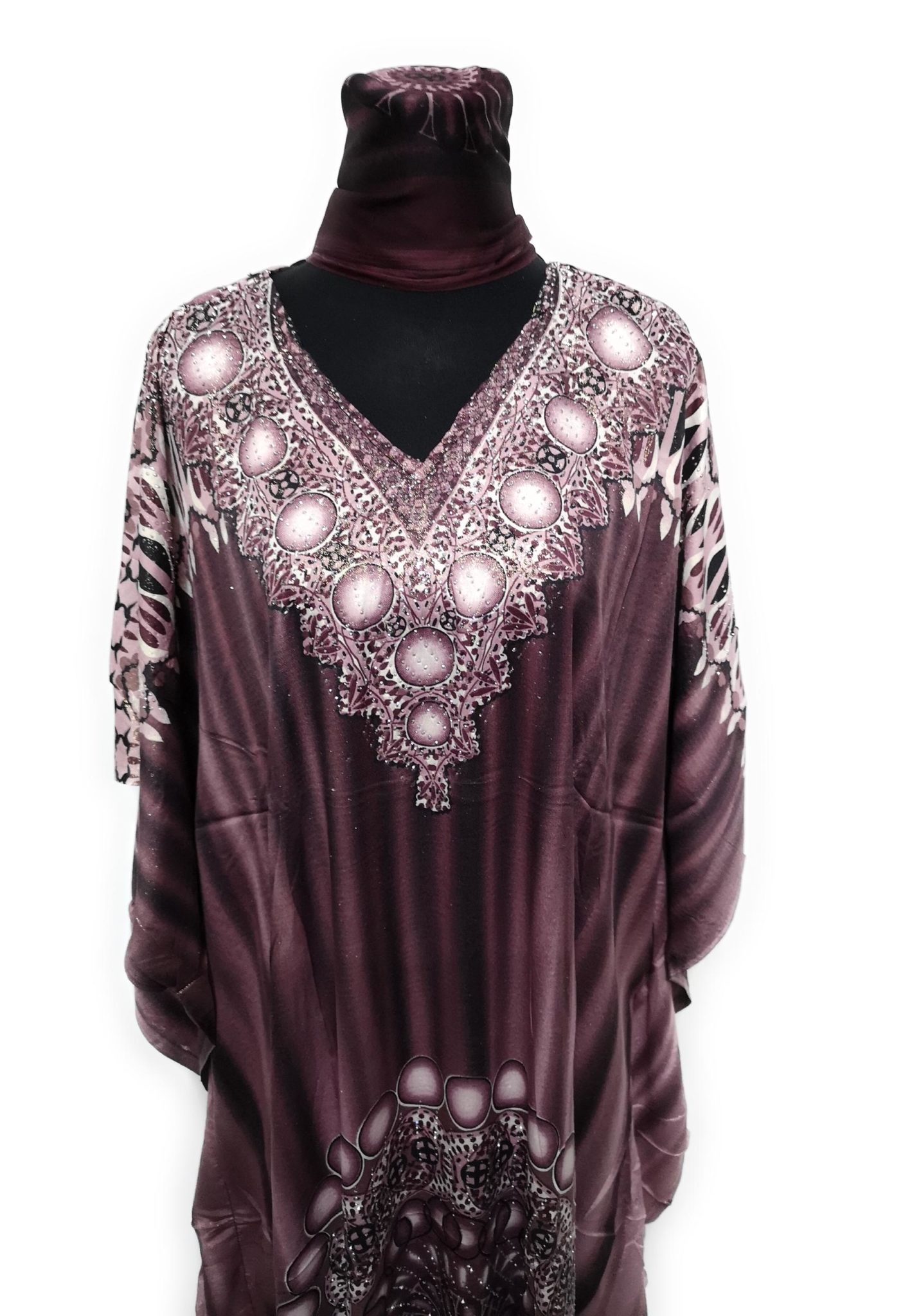sequin kaftan