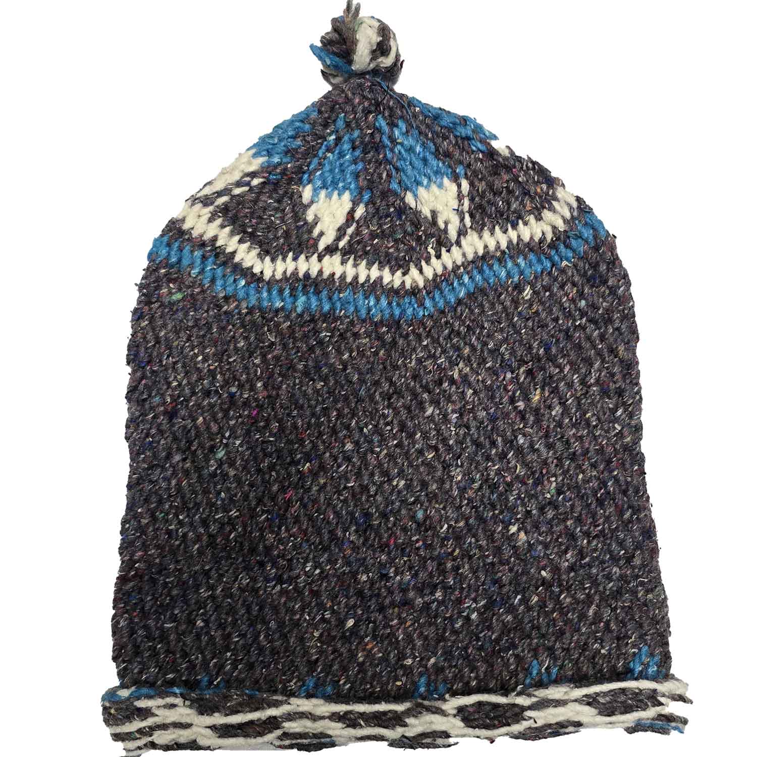 Unisex Winter Bunt Beanie Marokkanisch 100% Handgestrickt Wolle Mützen - Bild 4 von 9