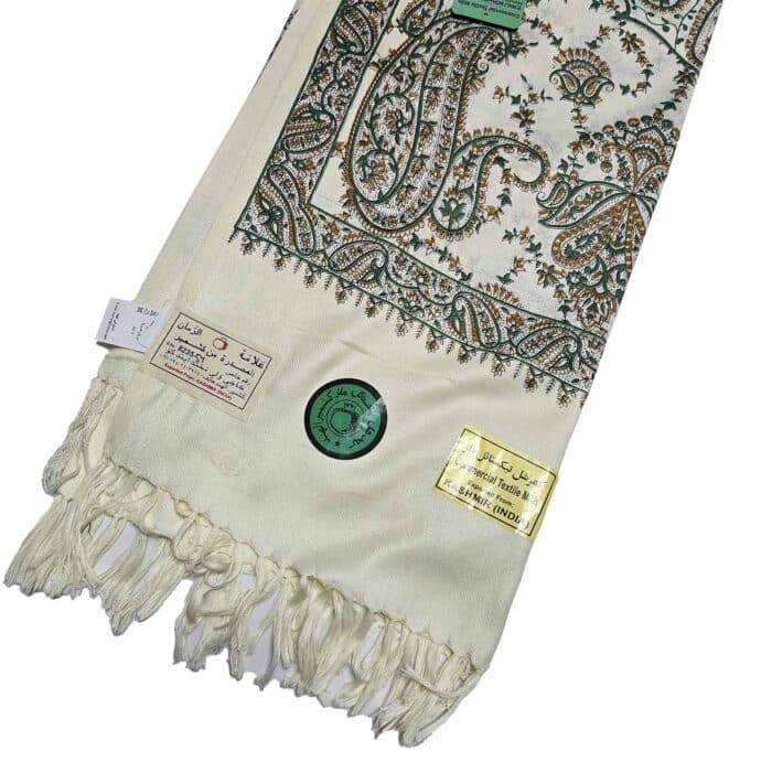#3 Beautiful Quality Kashmiri Embroidered Shawl Parna Chadar 80x 42(4)