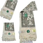 #3 Beautiful Quality Kashmiri Embroidered Shawl Parna Chadar 80x 42(5)