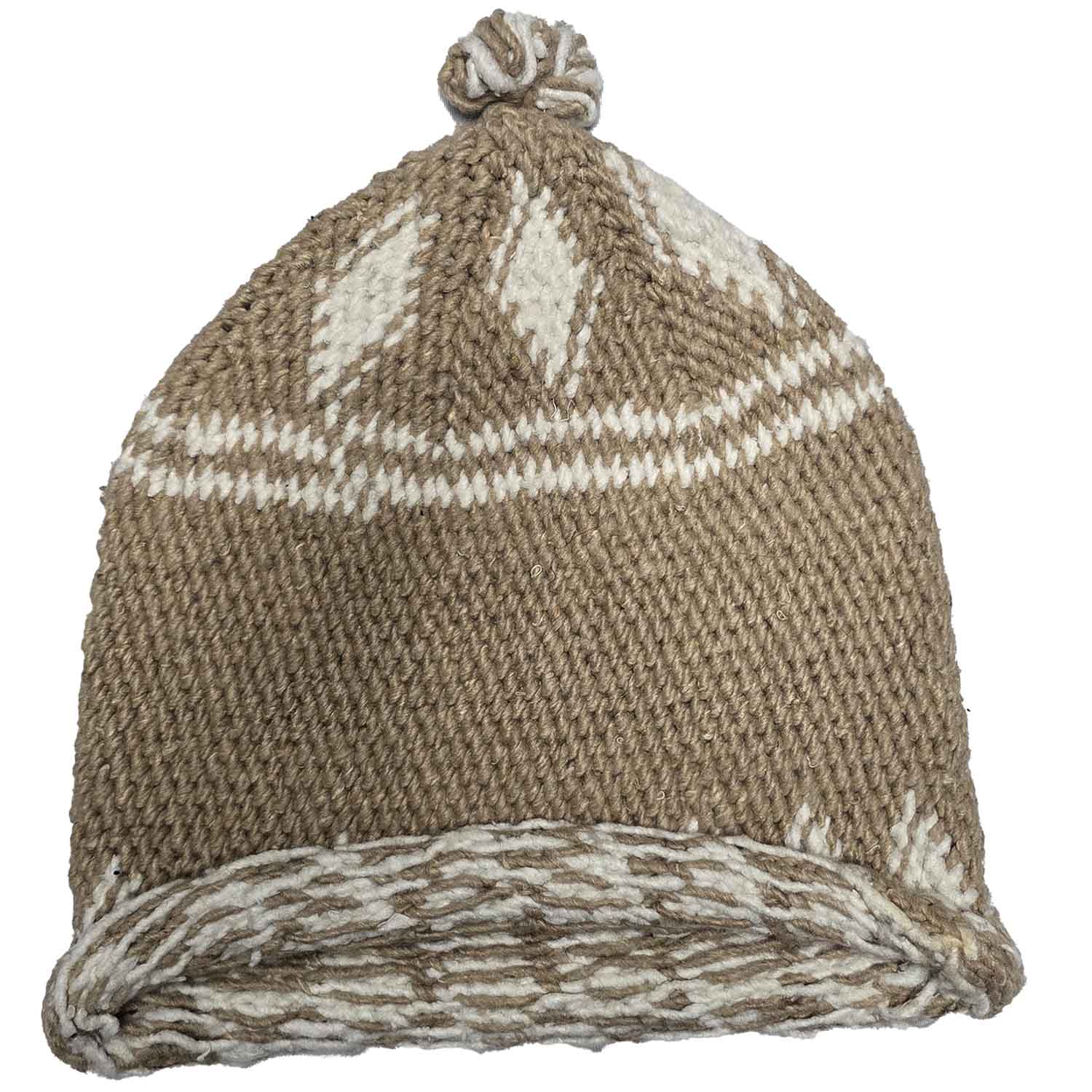 Unisex Winter Bunt Beanie Marokkanisch 100% Handgestrickt Wolle Mützen - Bild 5 von 9