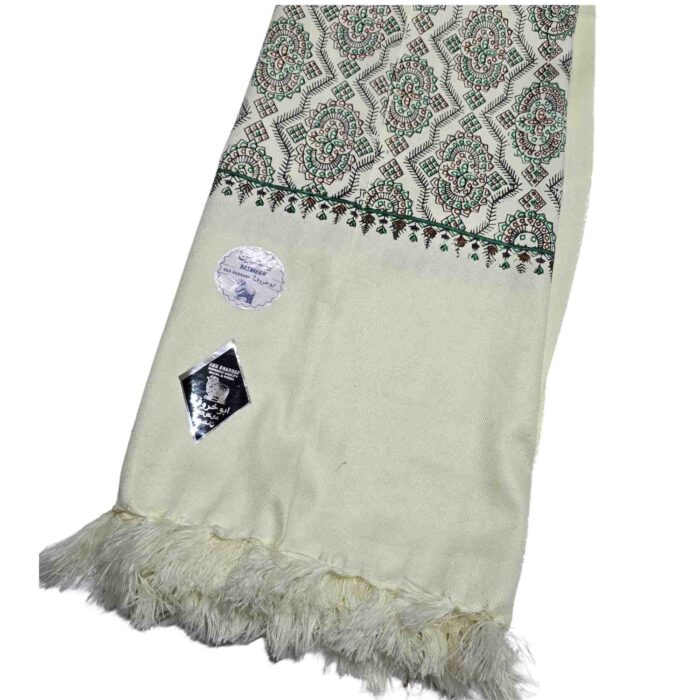 #4 Beautiful Quality Kashmiri Embroidered Shawl Parna Chadar 80x 42 (4)