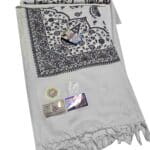 #4 Beautiful Quality Kashmiri Embroidered Shawl Parna Chadar 80x 42 (4)