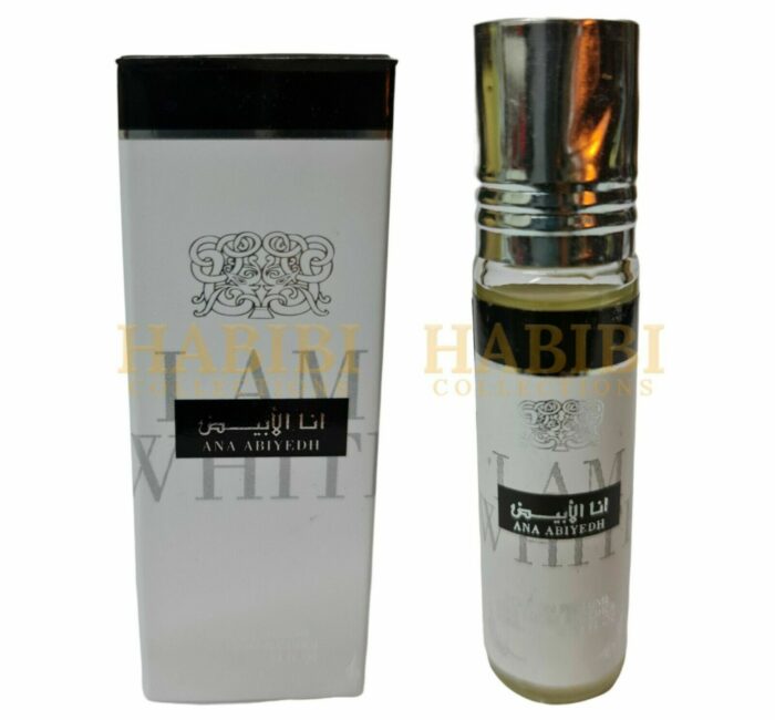 Pack of 4 Ana Abiyedh (I Am White) Perfume Oil 10ml By Ard Zaafaran