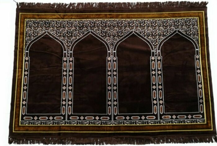 4persons 002 4 Persons Extra Large Prayer Mat Musalla Janamaaz (4)