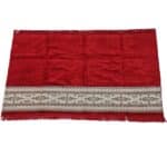 4pplhaji 001 Extra Large Red Cream Islamic Prayer Mat Musallah Janamaaz (4 People) (8)