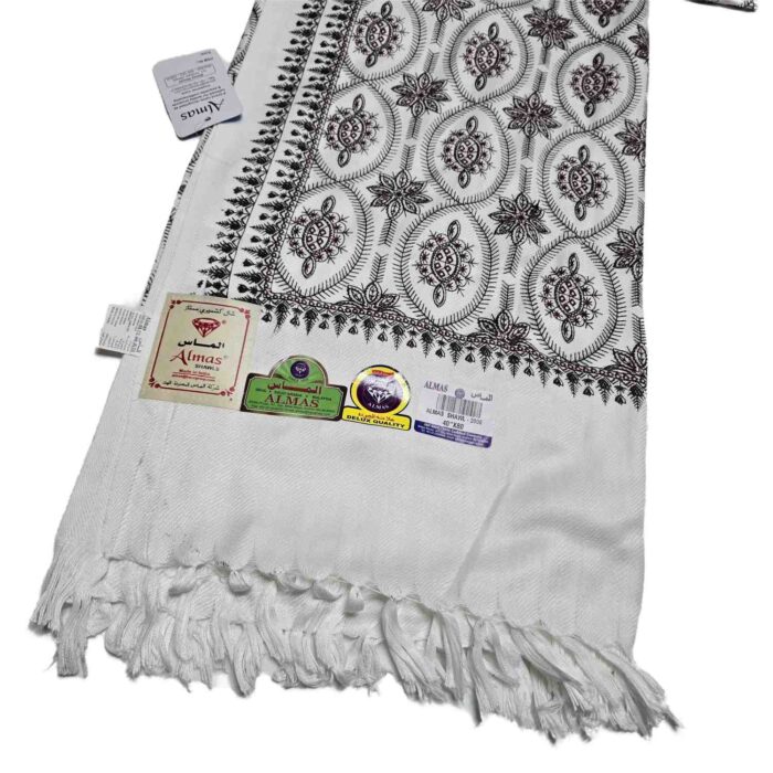 #5 Beautiful Quality Kashmiri Embroidered Shawl Parna Chadar 80x 42 (4)