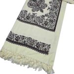 #6 Beautiful Quality Kashmiri Embroidered Shawl Parna Chadar 80x 42 (4)