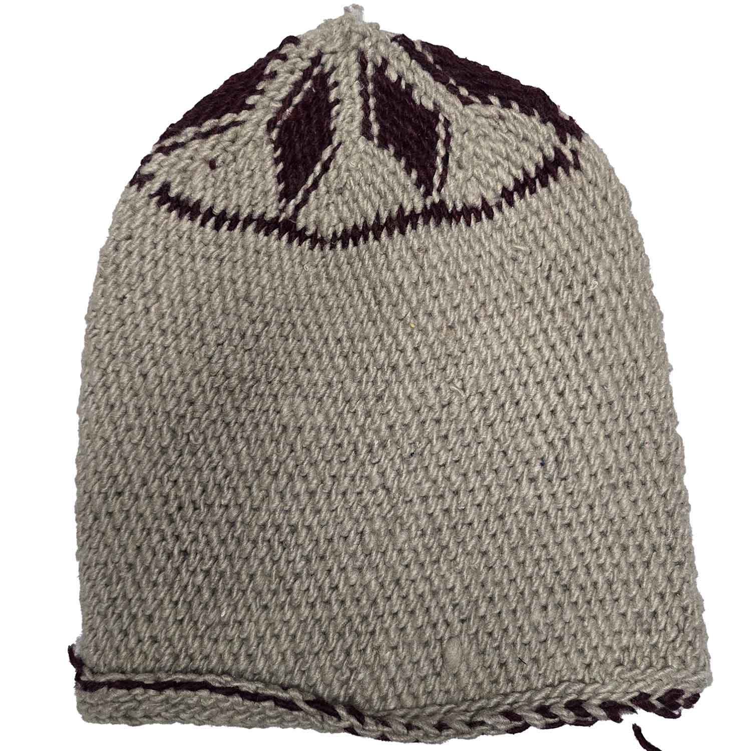 Unisex Winter Bunt Beanie Marokkanisch 100% Handgestrickt Wolle Mützen - Bild 8 von 9