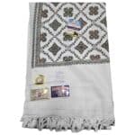 #7 Beautiful Quality Kashmiri Embroidered Shawl Parna Chadar 80x 42(6)