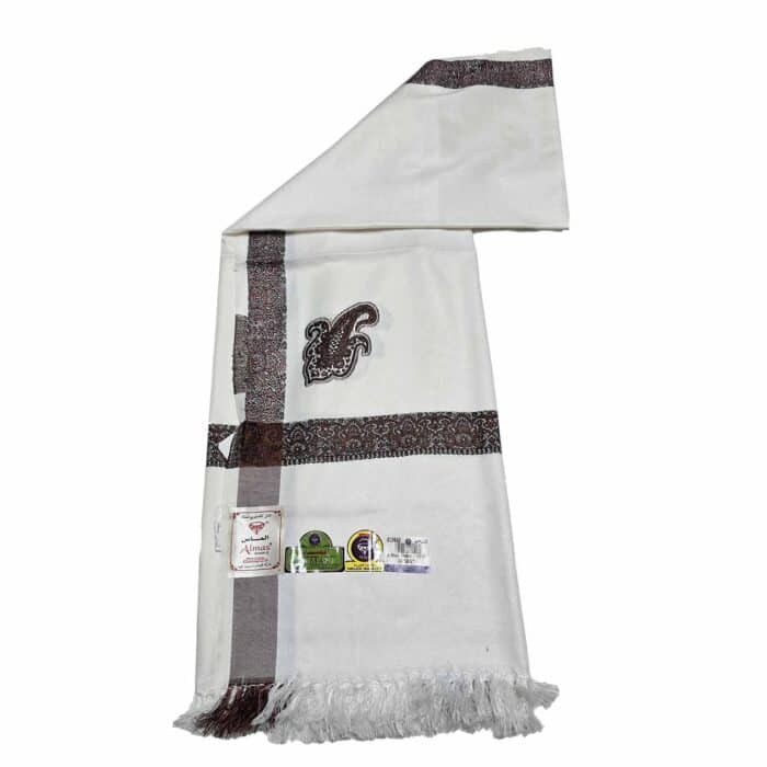 #8 Beautiful Quality Kashmiri Embroidered Shawl Parna Chadar 80x 42 (3)