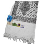 #8 Beautiful Quality Kashmiri Embroidered Shawl Parna Chadar 80x 42(6)