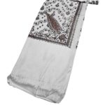 #9 Beautiful Quality Kashmiri Embroidered Shawl Parna Chadar 80x 42 (4)
