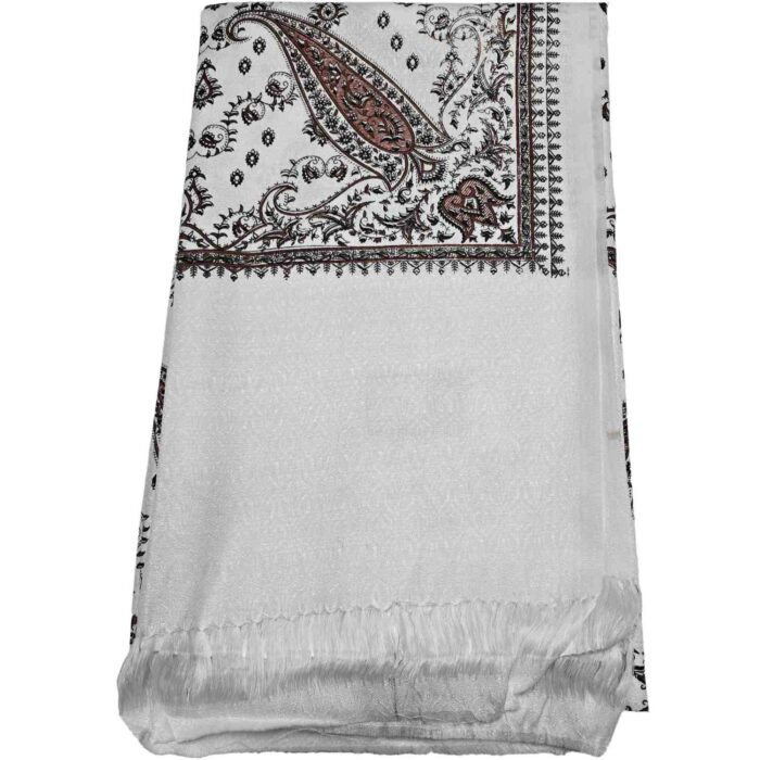 #9 Beautiful Quality Kashmiri Embroidered Shawl Parna Chadar 80x 42 (6)