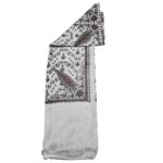 #9 Beautiful Quality Kashmiri Embroidered Shawl Parna Chadar 80x 42 (7)