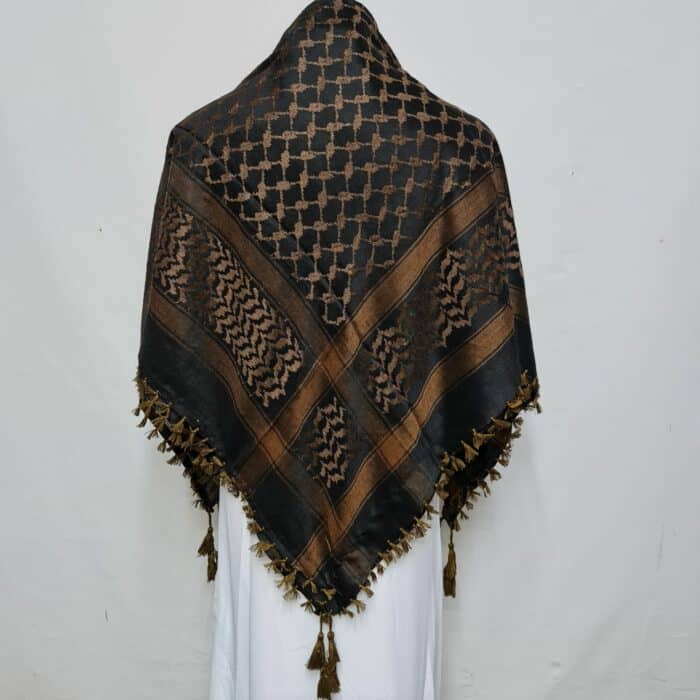 #9 Unisex Many Colours Green Black Arab Head Scarf Wrap Arafat Keffiyeh Yashmagh