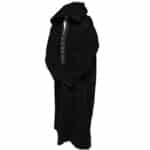 Adltsaed 003 Men’s Cashmere Wool Thick Black Long Sleeve Moroccan Hooded Thobe Jubba Djellaba (6)