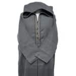 Adltsaed 012 Men's Cashmere Wool Thick Grey Long Sleeve Moroccan Thobe Jubba (7)