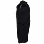 Adltsaed 014 Men’s Cashmere Wool Thick Black Hooded Long Sleeve Moroccan Thobe Jubba Djellaba (7)