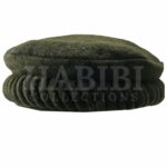 Afgn001 Olive Green Men Afghani Wool Hat0611 192452