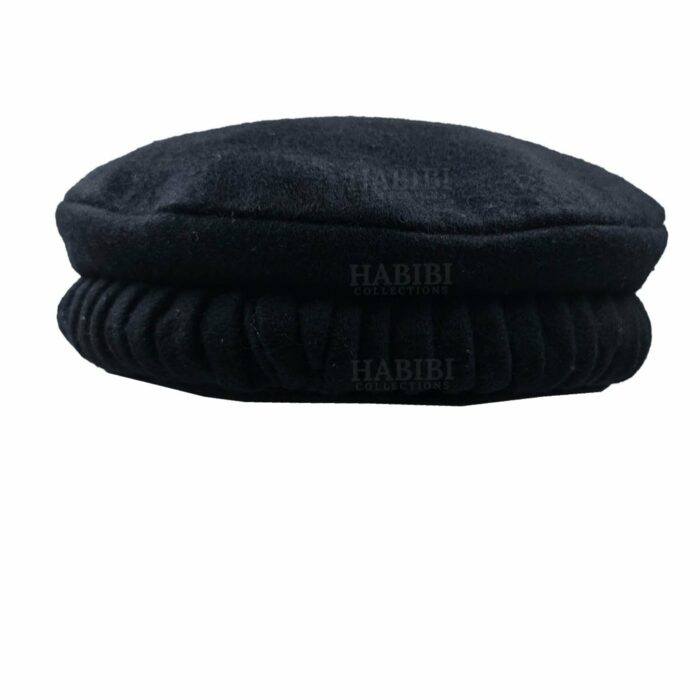 Afgn002 Black Men Afghani Wool Hat0611 193242