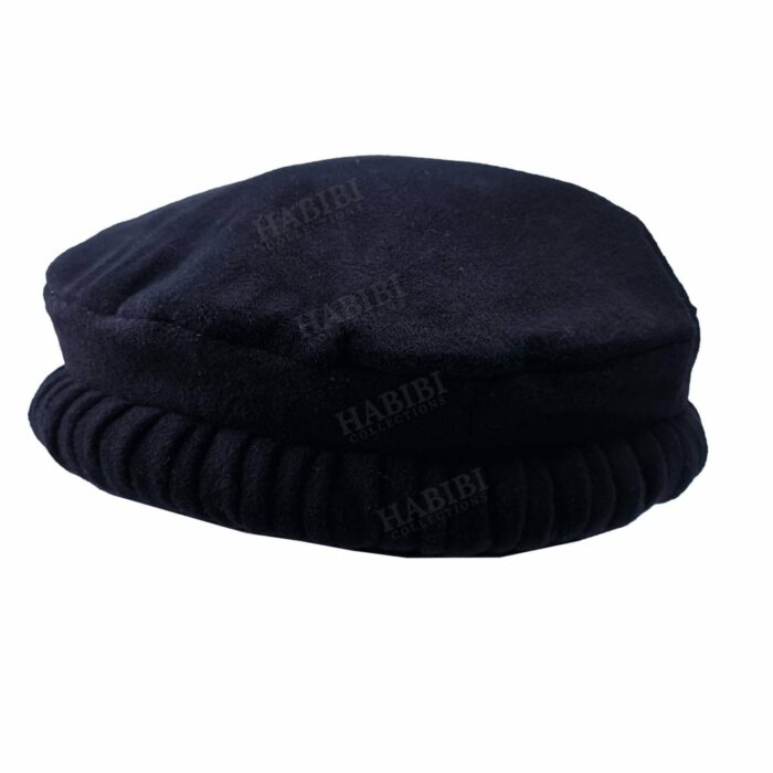 Afgn004 Navy Blue Men Afghani Wool Hat0611 195508