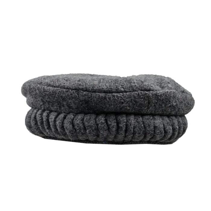 Afgn012 Grey Men Afghani Wool Hat0612 170711