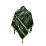Almaas 0016 Unisex Green Shemagh Arab Head Scarf Wrap Arafat Keffiyeh Yashmagh