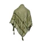 Almaas 0019 Unisex Green Shemagh Arab Head Scarf Wrap Arafat Keffiyeh Yashmagh