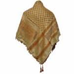 Almaas 0034 Unisex Orange Shemagh Arab Head Scarf Wrap Arafat Keffiyeh Yashmagh