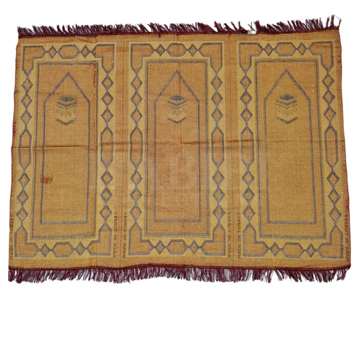 Almaas3ppl 005 Large Islamic Prayer Mat Musallah Janamaaz (3 People) (28)