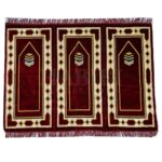 Almaas3ppl 005 Large Islamic Prayer Mat Musallah Janamaaz (3 People) (29)