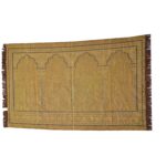 Almaas4ppl 0066 Extra Large Brown Islamic Prayer Mat Musallah Janamaaz (4 People) (3)