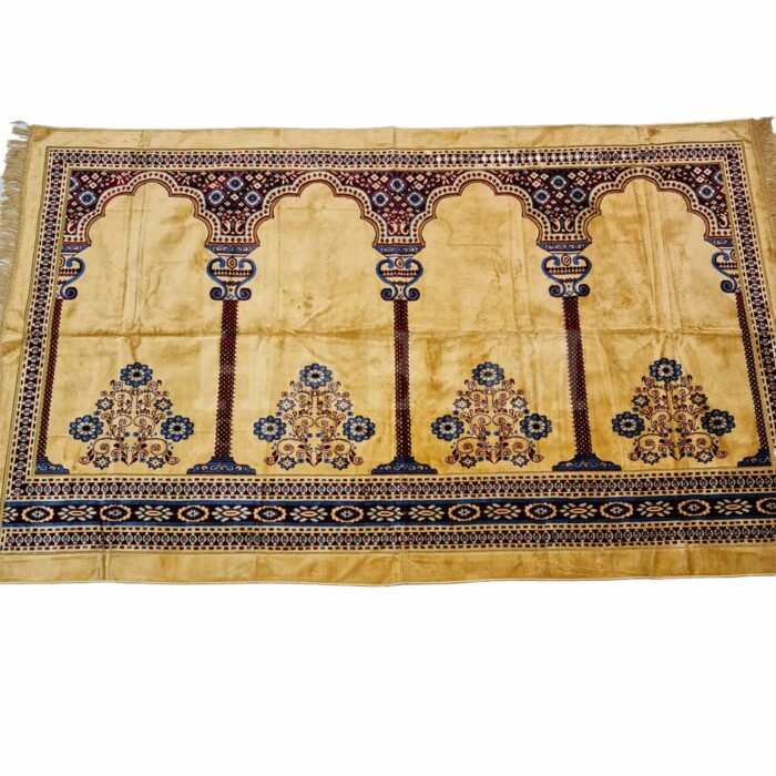 Almaas4ppl 008 Extra Large Islamic Prayer Mat Musallah Janamaaz (4 People) (31)